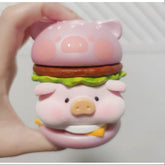LuLu the Piggy Hamburger Pink 2022 Figurine Limited Edition